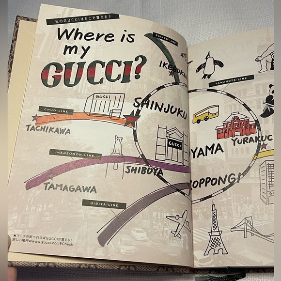 ⚫️ NEW Gucci Scrapbook, Look Book & Notebook with GG Monogram Cover - Picture 5 of 9